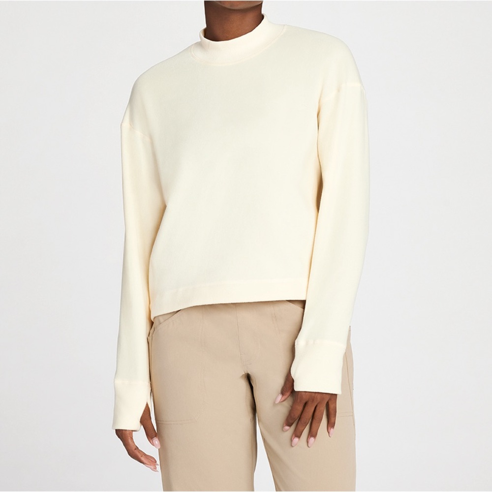 Hoka Fleece Crew Pullover Small